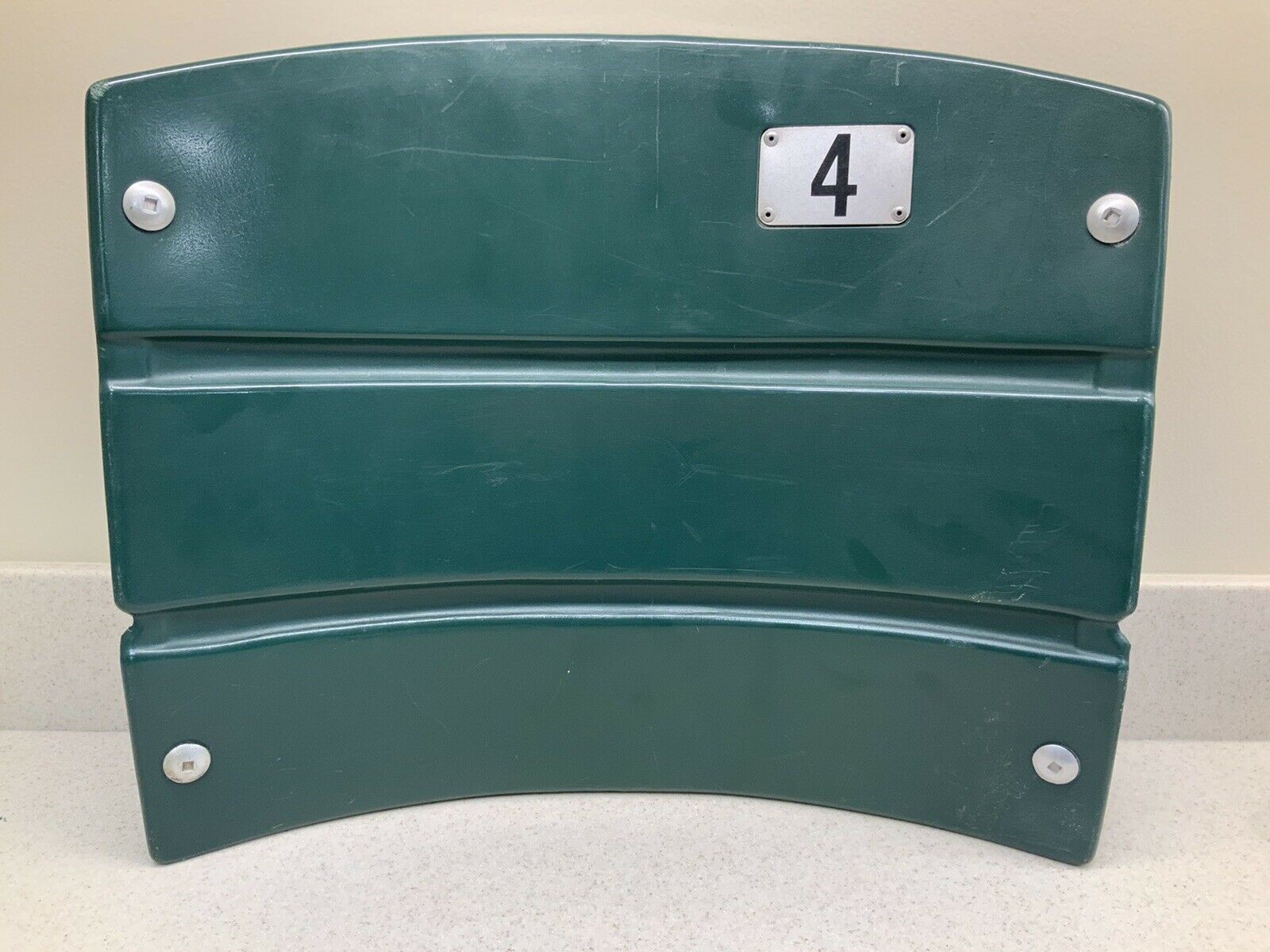 Milwaukee County Stadium Seat Back Home of the Milwaukee Brewers Braves â Stadium Seats